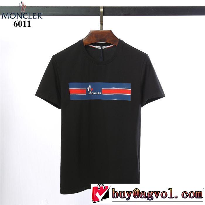 2019年の春夏に着たい おすすめな大人のトレンド モンクレール MONCLER Tシャツ/ティーシャツ 2色可選