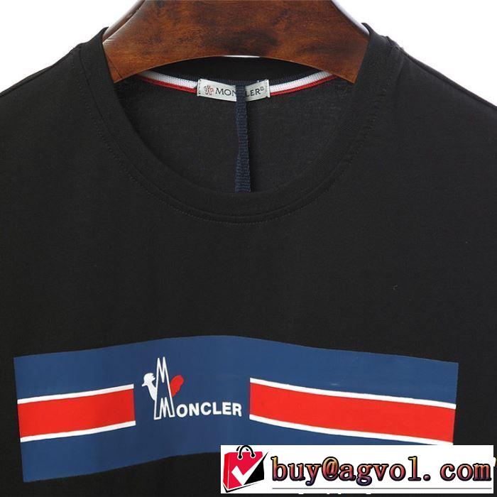 2019年の春夏に着たい おすすめな大人のトレンド モンクレール MONCLER Tシャツ/ティーシャツ 2色可選