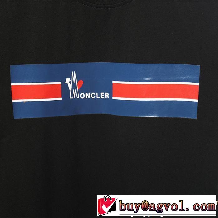 2019年の春夏に着たい おすすめな大人のトレンド モンクレール MONCLER Tシャツ/ティーシャツ 2色可選