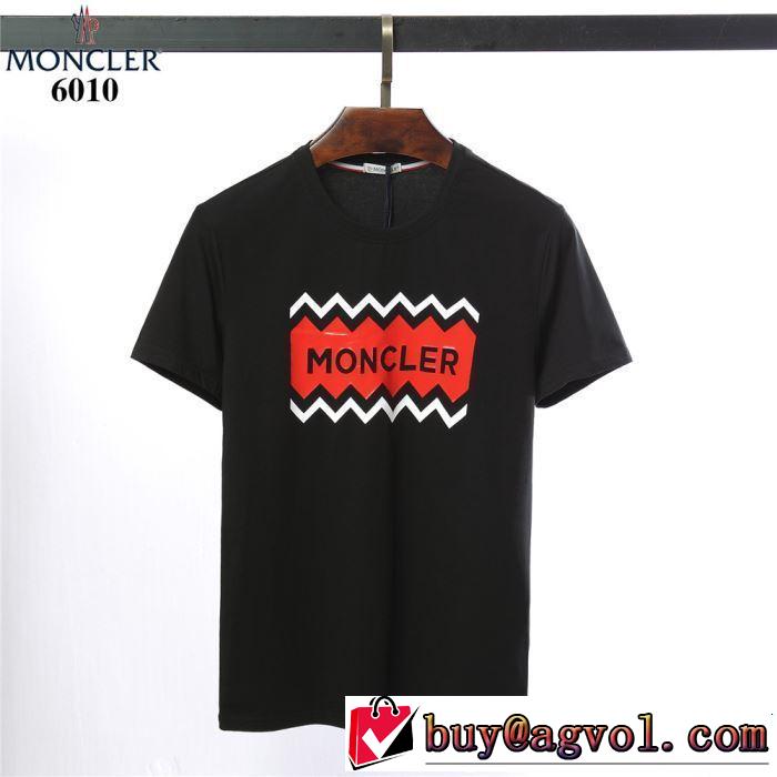 春夏らしい華やか モンクレール MONCLER Tシャツ/ティーシャツ 2色可選 《2019年》今、注目のストリート