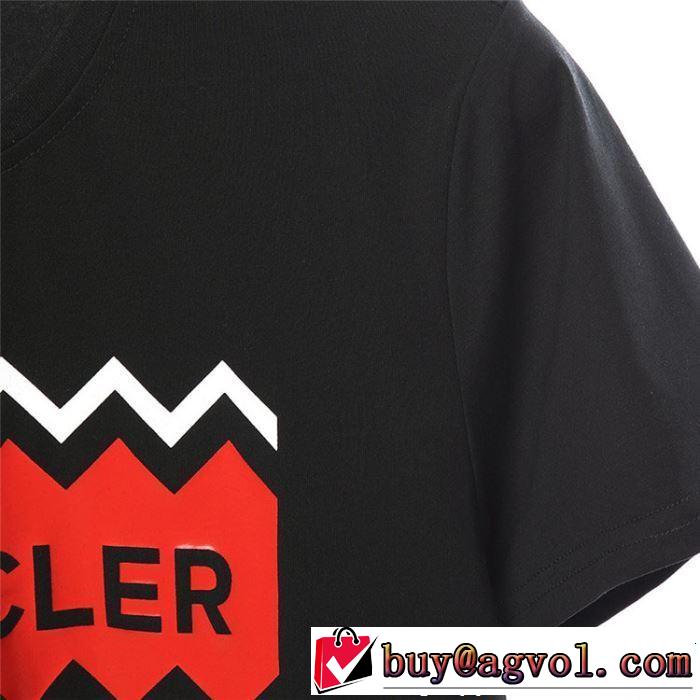 春夏らしい華やか モンクレール MONCLER Tシャツ/ティーシャツ 2色可選 《2019年》今、注目のストリート
