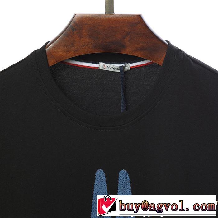 MONCLER Tシャツ/ティーシャツ 2色可選 【2019春夏】最新コレクション 大人っぽく仕上げ モンクレール
