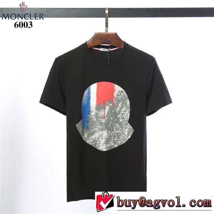 2019春夏トレンドアイテム ぐっと鮮度がアップ モンクレール MONCLER Tシャツ/ティーシャツ 2色可選