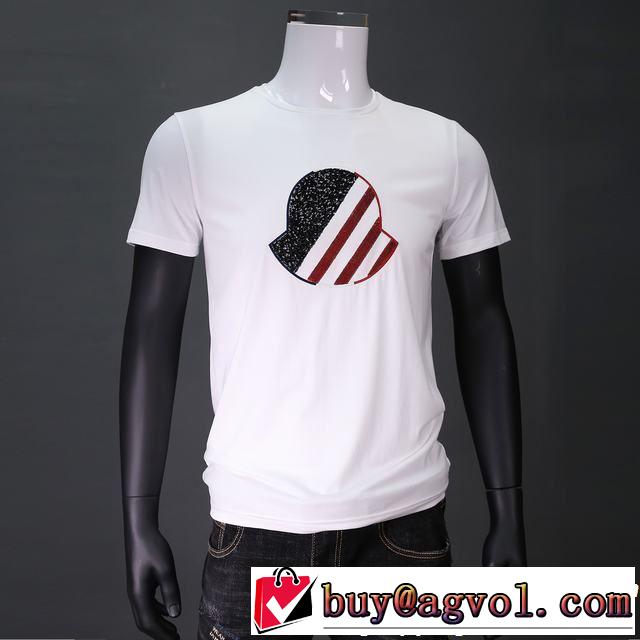 モンクレール MONCLER Tシャツ/ティーシャツ 2色可選 2019春夏の大注目トレンド スタイルアップ効果