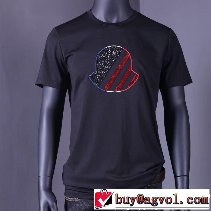 モンクレール MONCLER Tシャツ/ティーシャツ 2色可選 2019春夏の大注目トレンド スタイルアップ効果