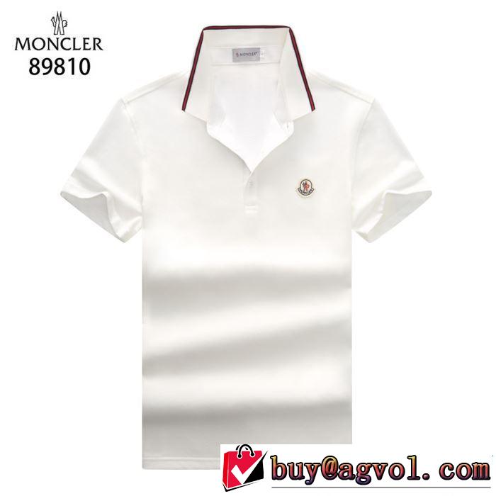 MONCLER Tシャツ/ティーシャツ 2色可選 2019春夏は人気定番 おすすめ大人かわいい着こなし モンクレール