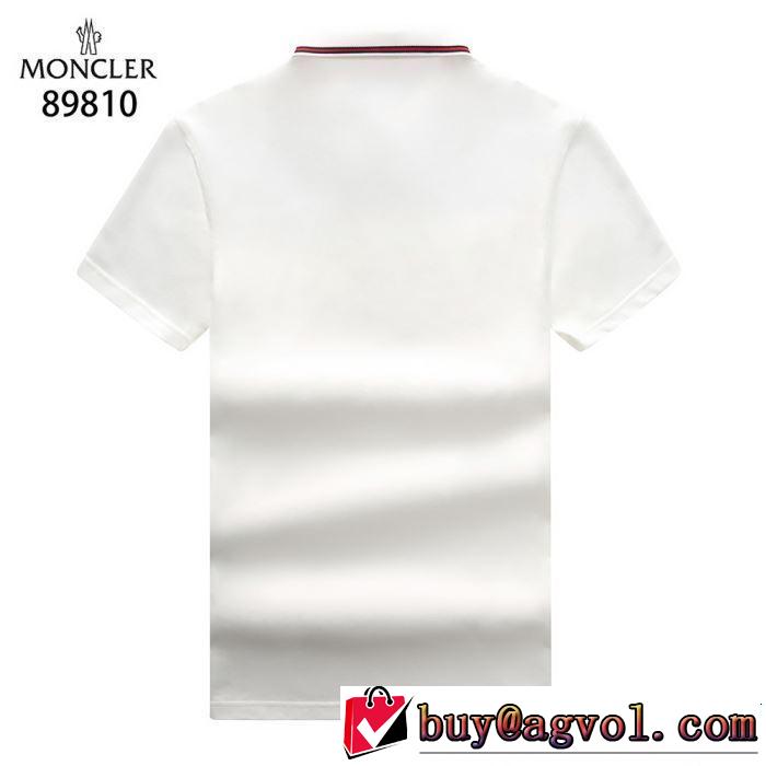 MONCLER Tシャツ/ティーシャツ 2色可選 2019春夏は人気定番 おすすめ大人かわいい着こなし モンクレール