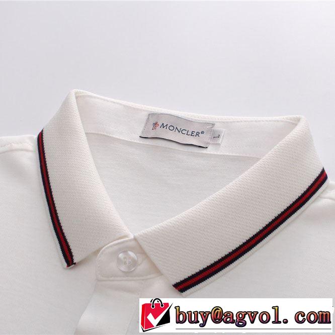 MONCLER Tシャツ/ティーシャツ 2色可選 2019春夏は人気定番 おすすめ大人かわいい着こなし モンクレール