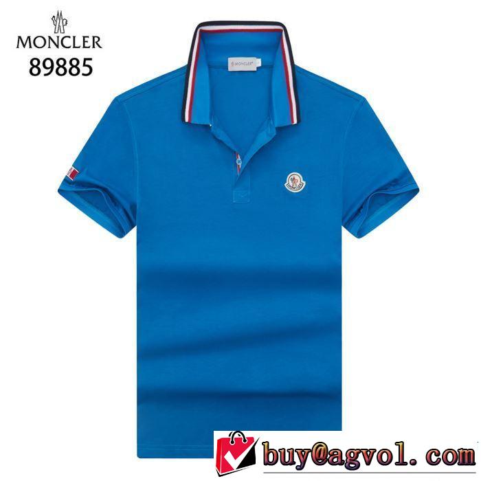 Tシャツ/ティーシャツ 4色可選 2019春夏も引き続きトレンド すっきりした印象に モンクレール MONCLER