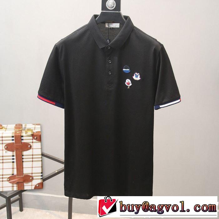 2019春夏人気トレンドアイテム 大人らしく仕上げ モンクレール MONCLER Tシャツ/ティーシャツ 3色可選