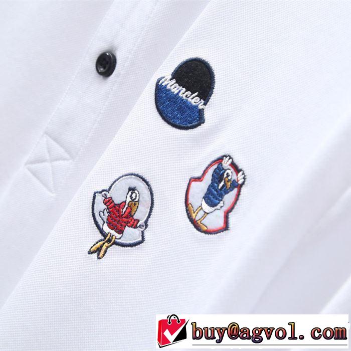 2019春夏人気トレンドアイテム 大人らしく仕上げ モンクレール MONCLER Tシャツ/ティーシャツ 3色可選