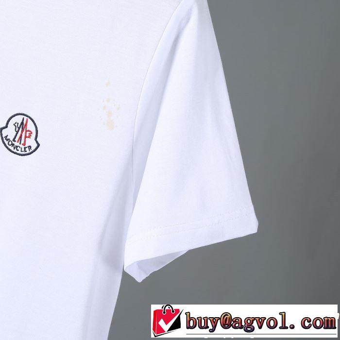 カジュアルファッションを楽しもう モンクレール MONCLER Tシャツ/ティーシャツ 2色可選 2019即旬な装いに