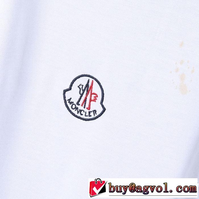 カジュアルファッションを楽しもう モンクレール MONCLER Tシャツ/ティーシャツ 2色可選 2019即旬な装いに