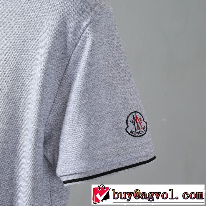 グッと大人っぽい印象に モンクレール MONCLER Tシャツ/ティーシャツ 4色可選 2019年の夏のマスト