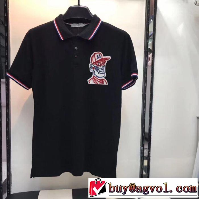 スタイルアップ上品 モンクレール MONCLER Tシャツ/ティーシャツ 2色可選 2019年春夏シーズンの人気