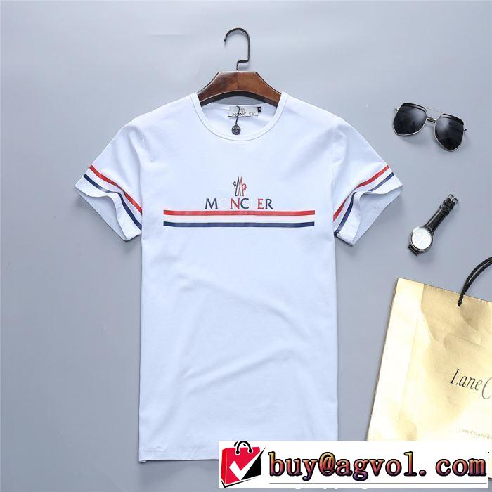 モンクレール MONCLER Tシャツ/ティーシャツ 2色可選 2019年春夏のトレンドアイテム 風通しのよい