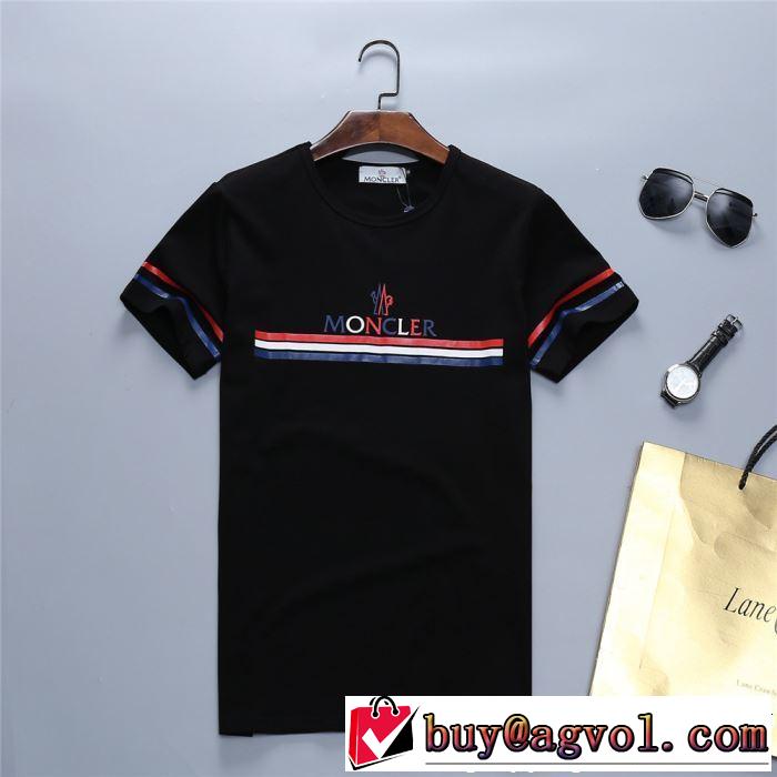モンクレール MONCLER Tシャツ/ティーシャツ 2色可選 2019年春夏のトレンドアイテム 風通しのよい