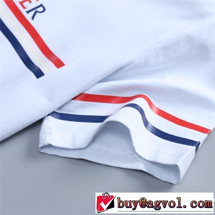 モンクレール MONCLER Tシャツ/ティーシャツ 2色可選 2019年春夏のトレンドアイテム 風通しのよい