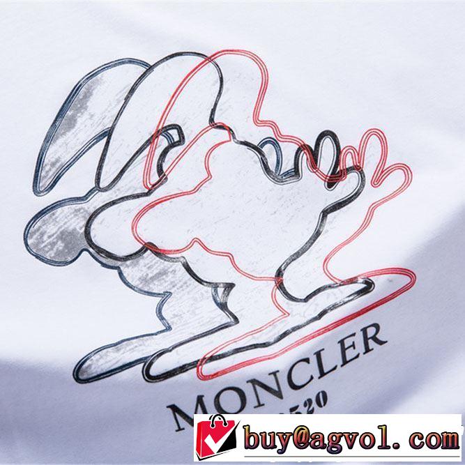 MONCLER Tシャツ/ティーシャツ 3色可選 2019年春夏流行ファッション ちょっと大人の印象 モンクレール