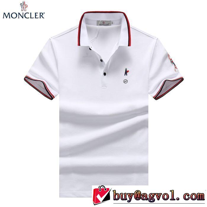 Tシャツ/ティーシャツ 2色可選 2019年夏の一押しファッションアイテム 爽やかさ モンクレール MONCLER