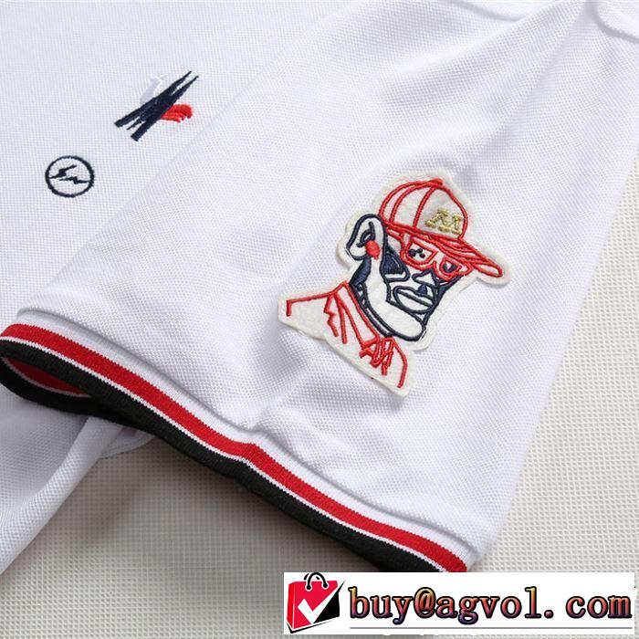 Tシャツ/ティーシャツ 2色可選 2019年夏の一押しファッションアイテム 爽やかさ モンクレール MONCLER