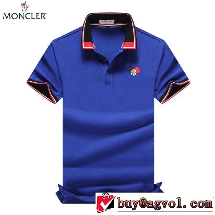 3色可選 2019年最新ファッション こなれ感を引き立たせ モンクレール MONCLER Tシャツ/ティーシャツ