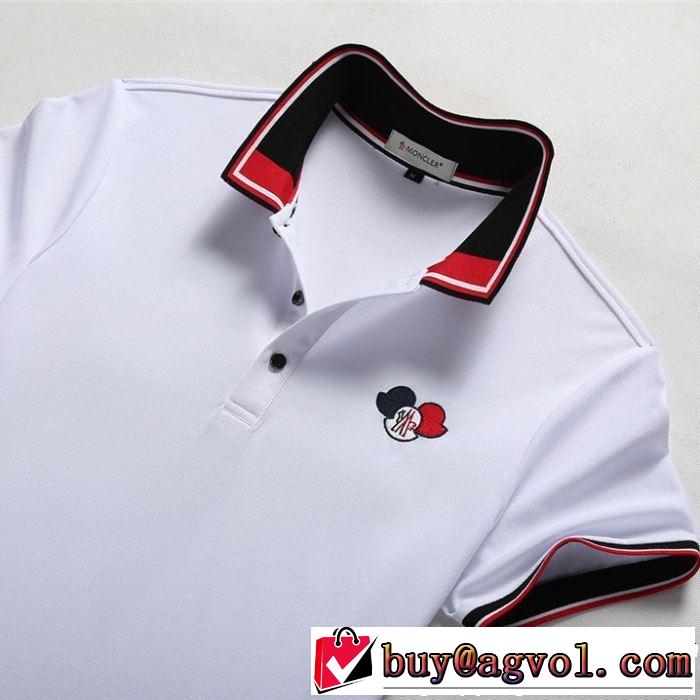 3色可選 2019年最新ファッション こなれ感を引き立たせ モンクレール MONCLER Tシャツ/ティーシャツ