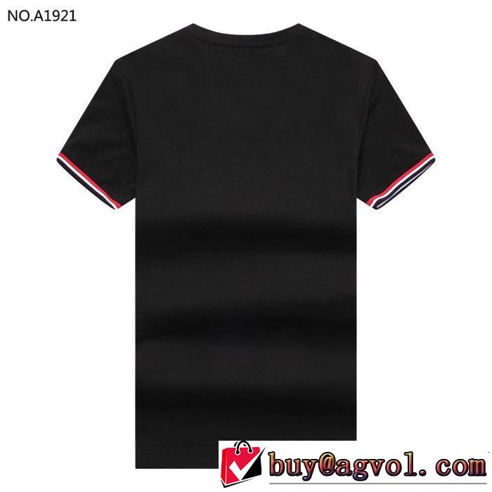 2019夏ファション新品 この夏は注目新作 モンクレール MONCLER Tシャツ/ティーシャツ 4色可選