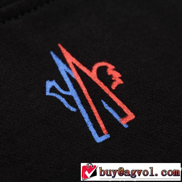 今っぽいトレンド モンクレール MONCLER Tシャツ/ティーシャツ 2色可選 おしゃれな夏ファッション2019