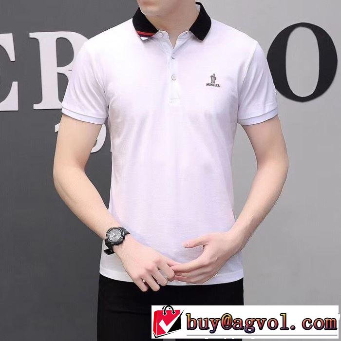 2色可選 【2019春夏】最新コレクション 海外セレブは大人気 モンクレール MONCLER Tシャツ/ティーシャツ