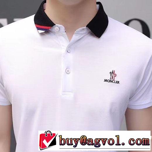 2色可選 【2019春夏】最新コレクション 海外セレブは大人気 モンクレール MONCLER Tシャツ/ティーシャツ
