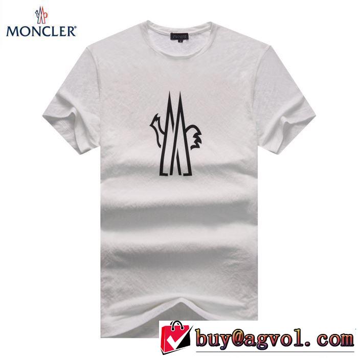 スタイルUPして着こなす モンクレール MONCLER Tシャツ/ティーシャツ 2色可選 2019SSのトレンド商品