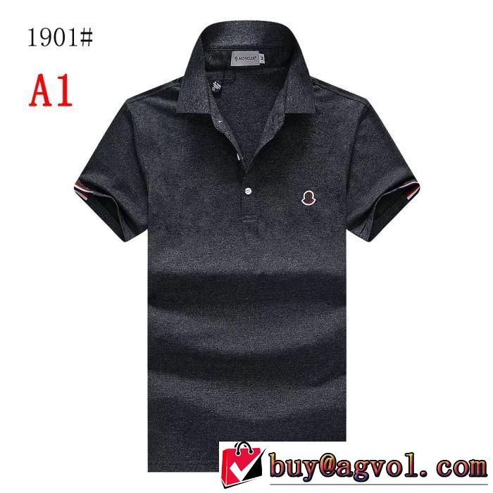 季節感のあるファッション 3色可選  Tシャツ/半袖 モンクレール2019年最新ファッション  MONCLER