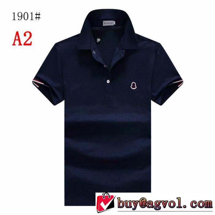 季節感のあるファッション 3色可選  Tシャツ/半袖 モンクレール2019年最新ファッション  MONCLER