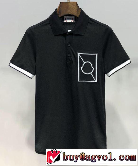 MONCLER  2019春夏は人気定番 2色可選  Tシャツ/半袖 モンクレール 都市独特のトレンドアイテム
