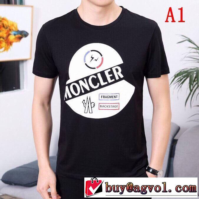 今年は大きめの新作がトレンド モンクレール MONCLER  3色可選  Tシャツ/半袖 在庫確保済