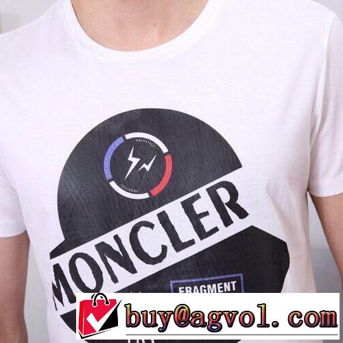 今年は大きめの新作がトレンド モンクレール MONCLER  3色可選  Tシャツ/半袖 在庫確保済