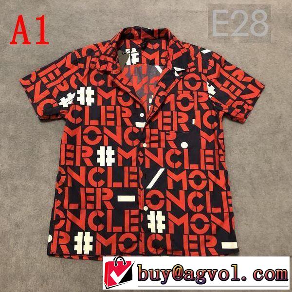 個性派さん 2色可選  Tシャツ/半袖 モンクレール 2019春夏は人気定番 MONCLER  今年大人気