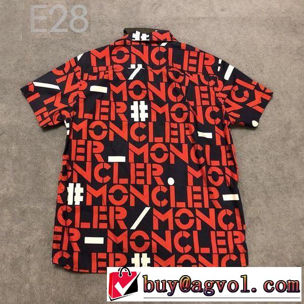 個性派さん 2色可選  Tシャツ/半袖 モンクレール 2019春夏は人気定番 MONCLER  今年大人気