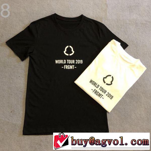 2色可選  Tシャツ/半袖 モンクレール2019年最新ファッション  MONCLER素敵デザイン未入荷ブランド