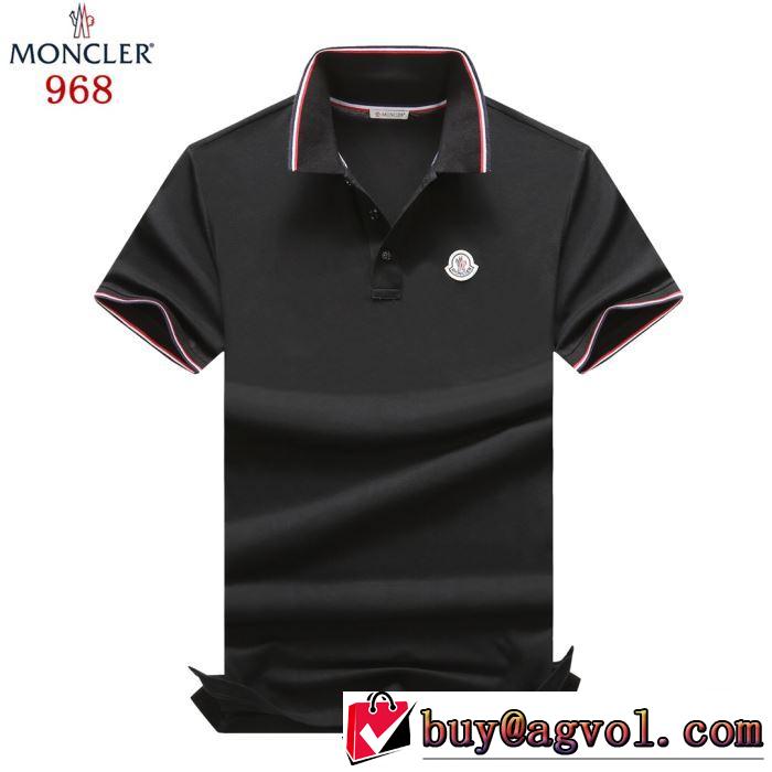 派手にはなりすぎず Tシャツ/半袖 2色可選   モンクレール《2019年》今、注目のストリート MONCLER