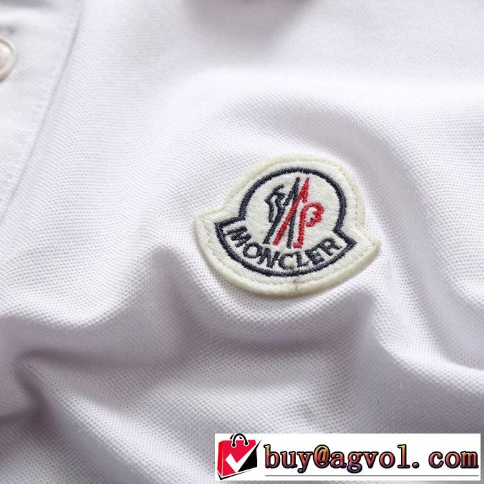 派手にはなりすぎず Tシャツ/半袖 2色可選   モンクレール《2019年》今、注目のストリート MONCLER