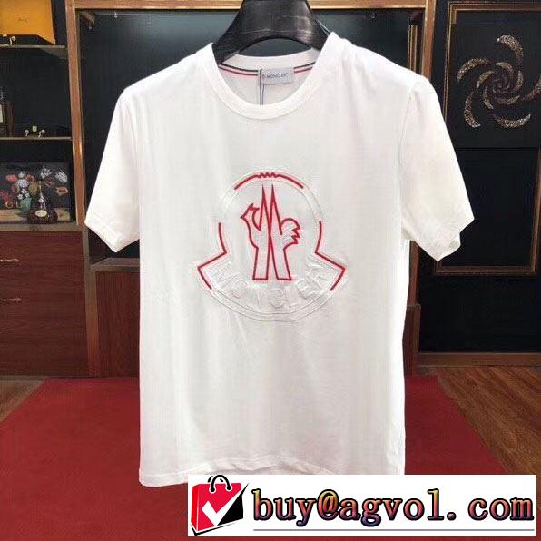Tシャツ/半袖 オススメしたい最新注目ファション モンクレール MONCLER 2色可選  2019春夏は人気定番