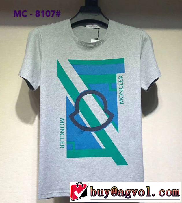 夏らしい季節感 Tシャツ/半袖  モンクレール2019年夏の一押しファッションアイテム MONCLER 4色可選