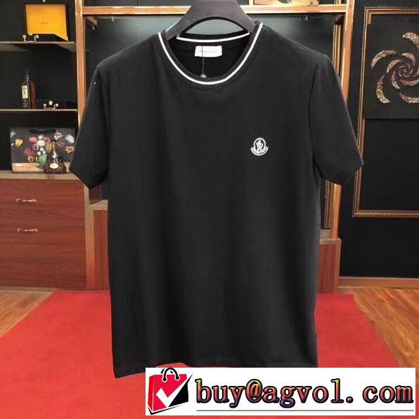 2019年夏の一押しファッションアイテム Tシャツ/半袖  人気夏ファションおすすめモンクレール MONCLER 2色可選