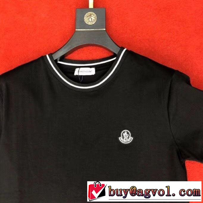 2019年夏の一押しファッションアイテム Tシャツ/半袖  人気夏ファションおすすめモンクレール MONCLER 2色可選