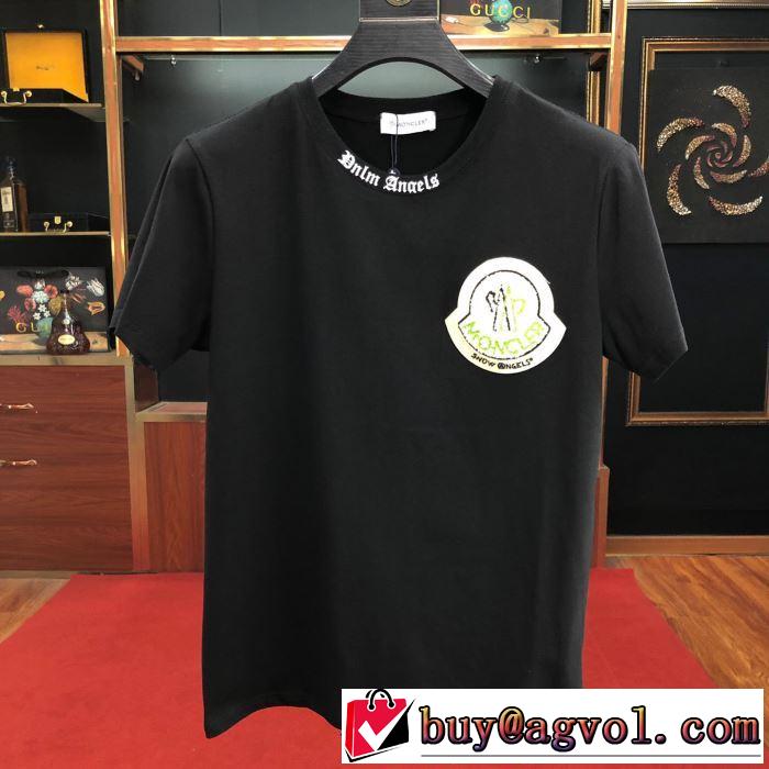 Tシャツ/半袖  トレンド感があって涼しげモンクレール MONCLER  2色可選  2019春夏は人気定番