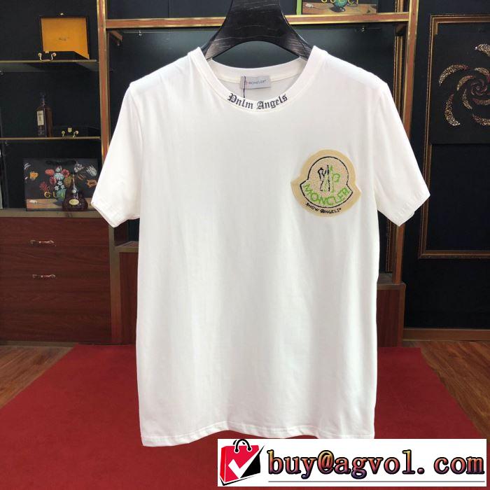 Tシャツ/半袖  トレンド感があって涼しげモンクレール MONCLER  2色可選  2019春夏は人気定番