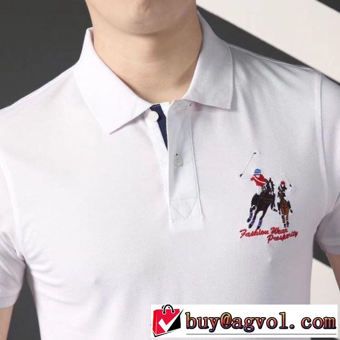2019年春夏シーズンの人気 ポロ ラルフローレン Tシャツ/半袖  Polo Ralph Lauren 3色可選 入手超困難