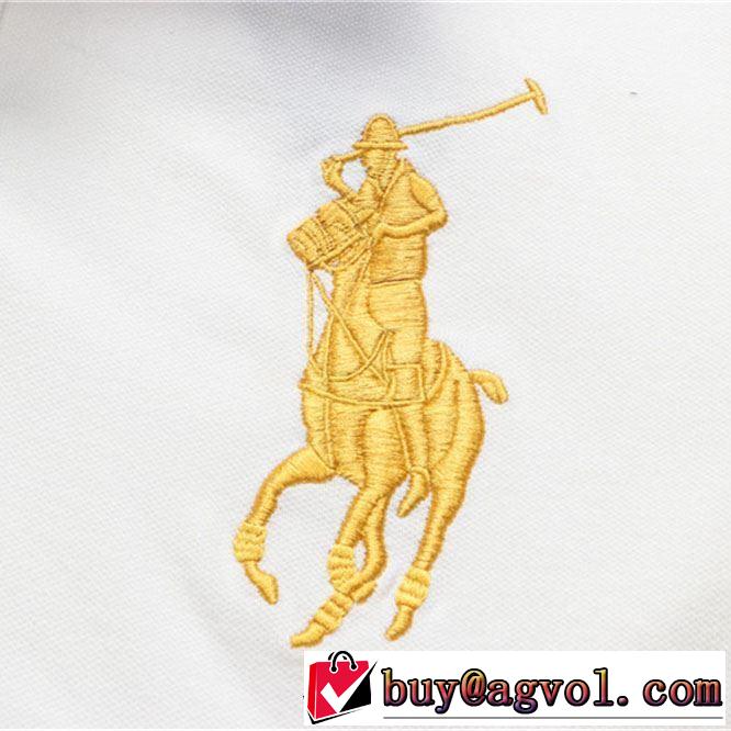 ポロ ラルフローレン2019SSのトレンド商品 Polo Ralph Lauren 3色可選  夏ファッションをおしゃれに楽しもう Tシャツ/半袖